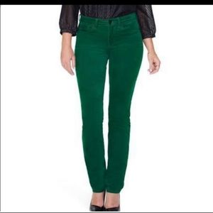 NYDJ Sheri slim green 6